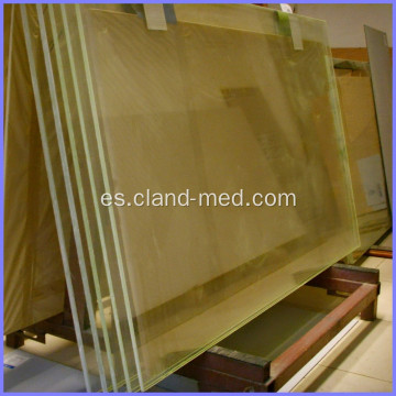 Vidrio de plomo de vidrio protector de rayos X para sala de exploración por TAC